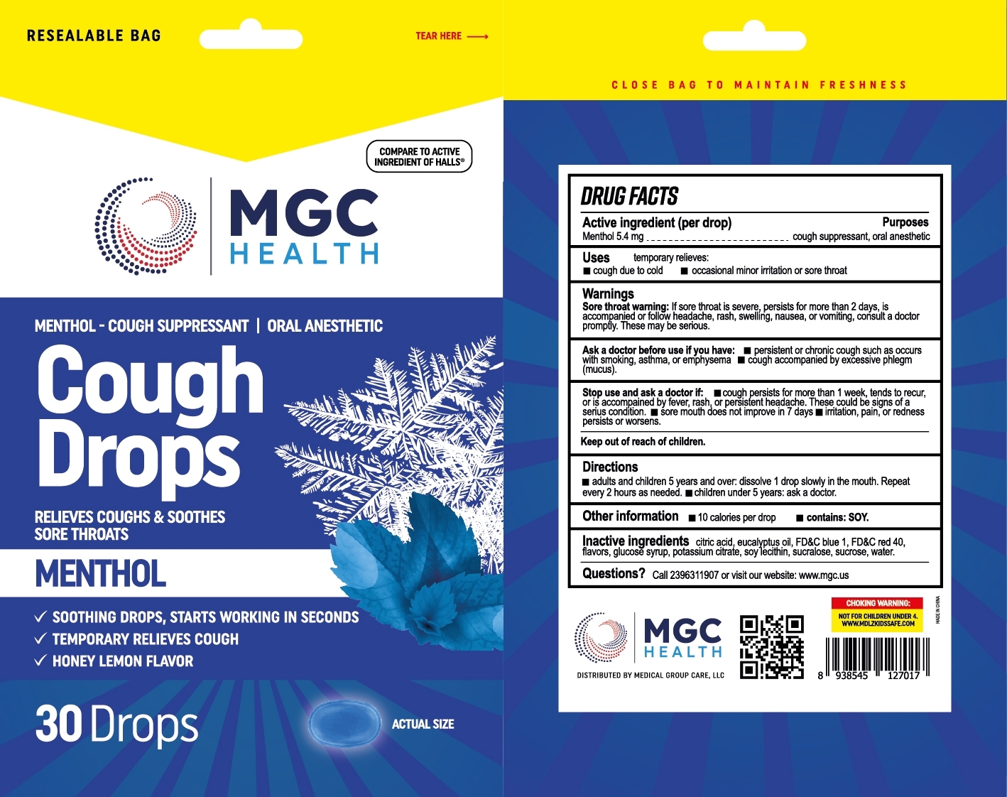 Menthol Drops 30 NDC: <a href=/NDC/61658-112-30>61658-112-30</a>