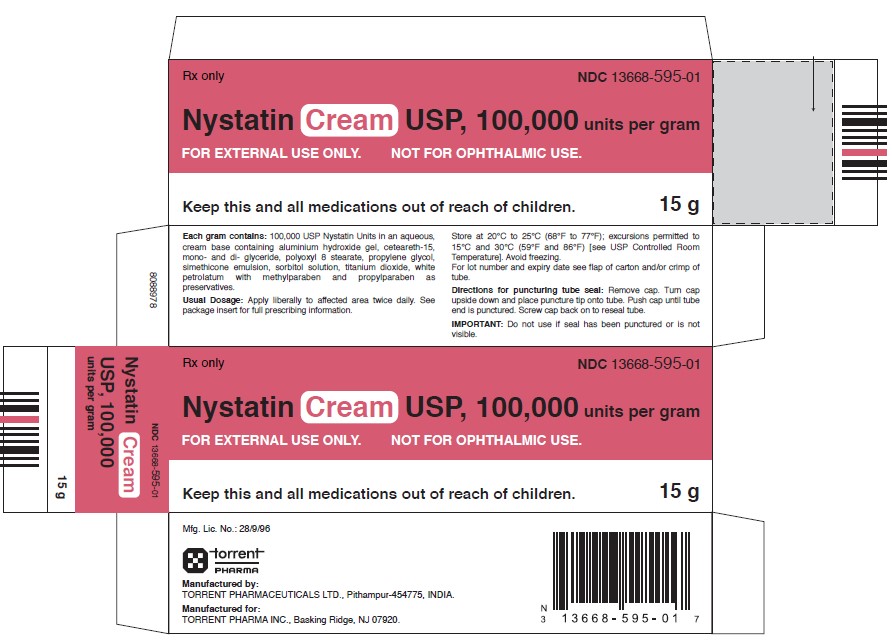 Nystatin Cream, USP 15 grams (Carton Label)