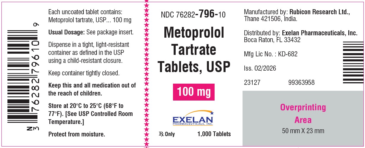 100mg bottle of 1000