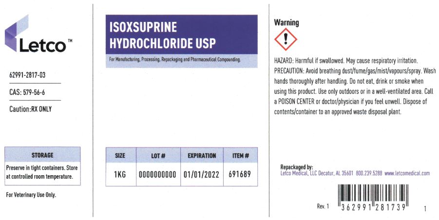 Isoxsuprine Hydrochloride USP