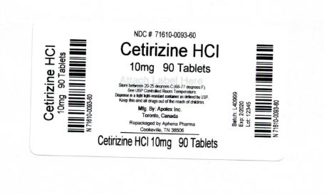 Bottle Label 10 mg