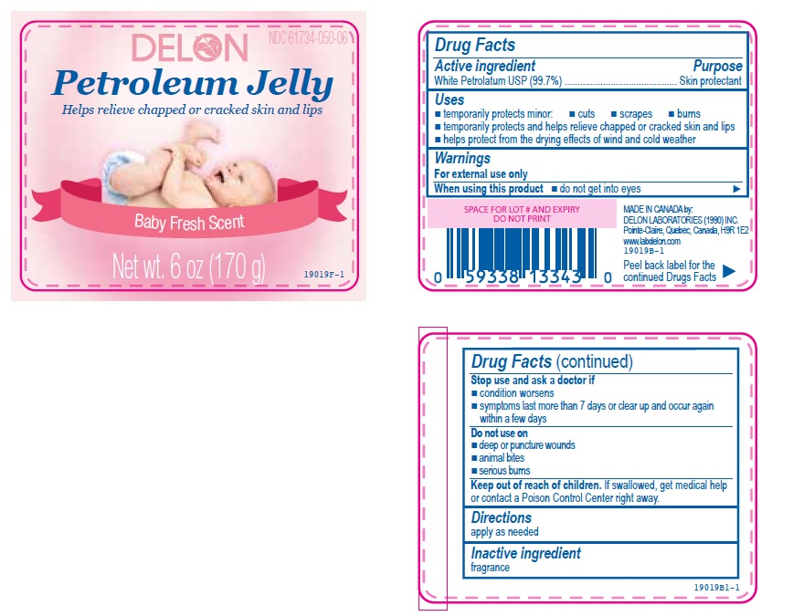 Delon Baby Fresh Petroleum Jelly 6 oz