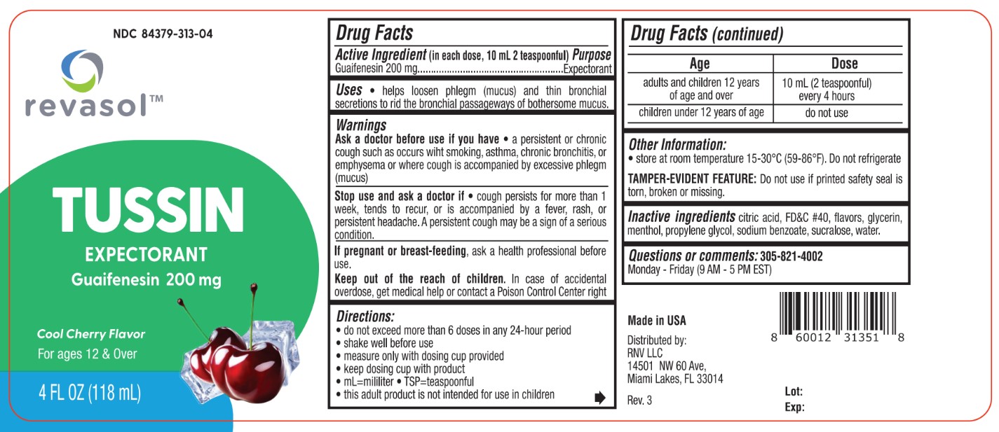 REVASOL TUSSIN CHERRY