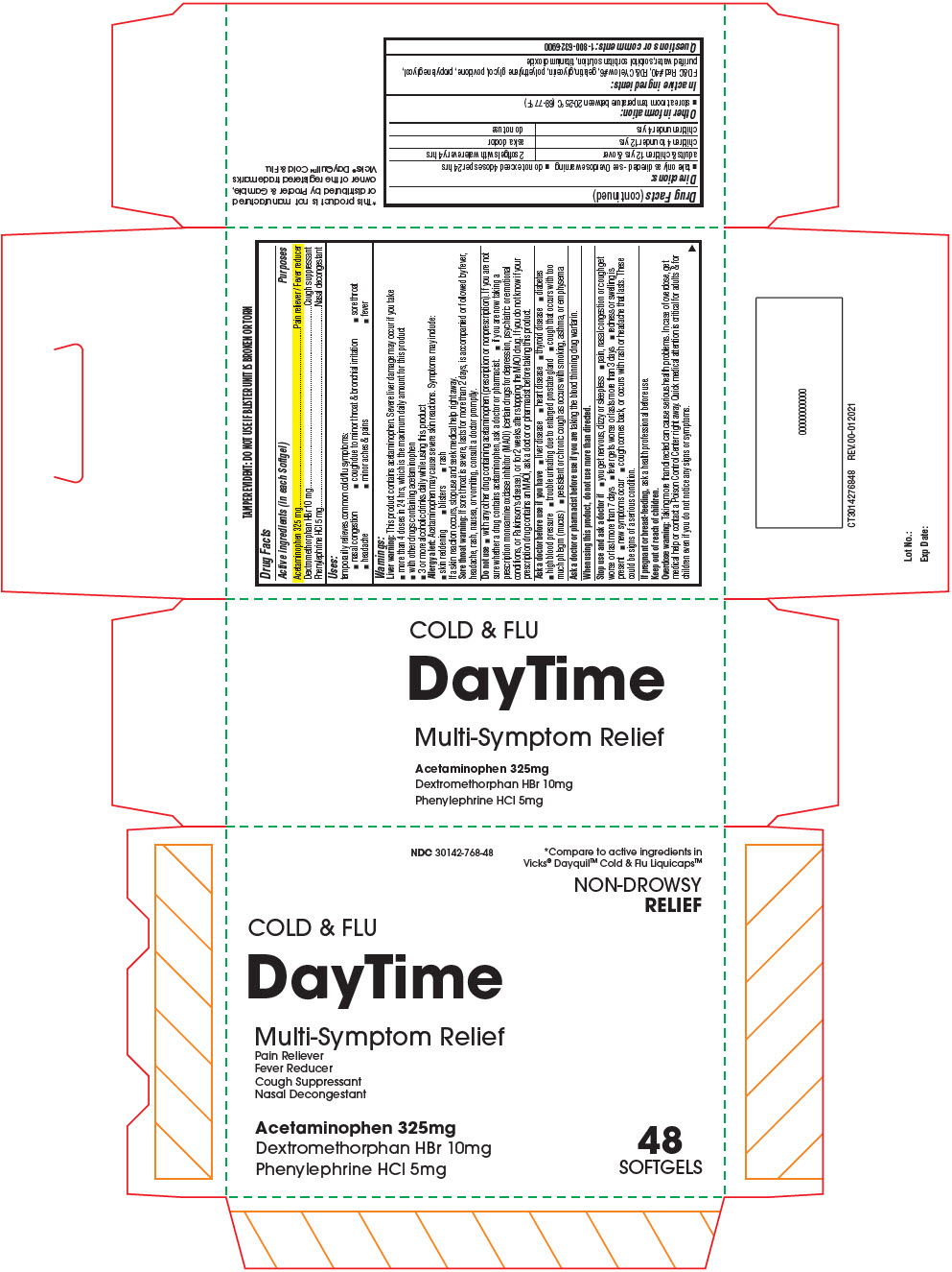 PRINCIPAL DISPLAY PANEL - 48 Softgel Blister Pack Carton