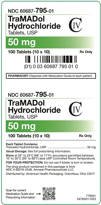 50 mg Tramadol Hydrochloride Tablets Carton