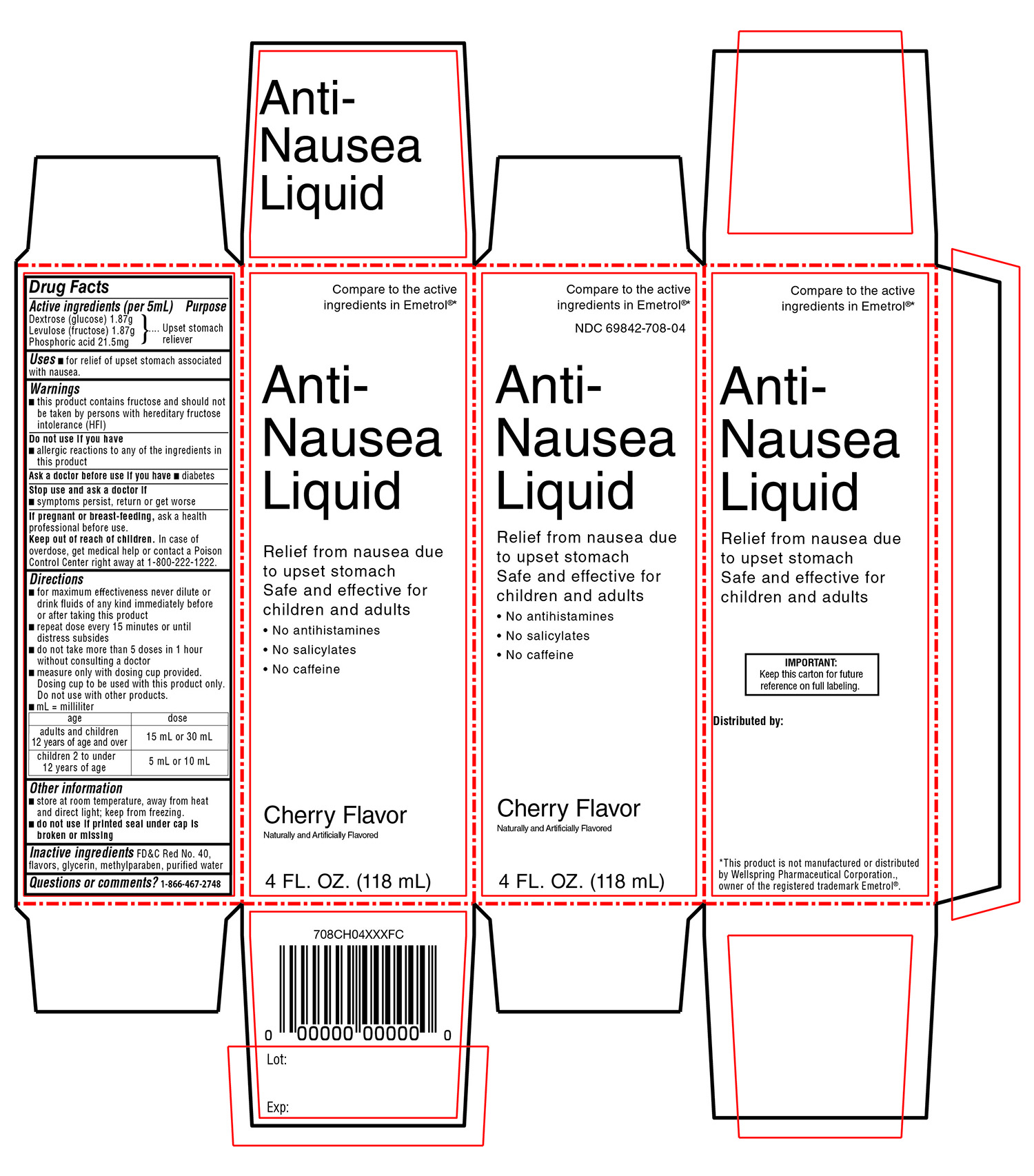 CVS Anti Nausea Liquid