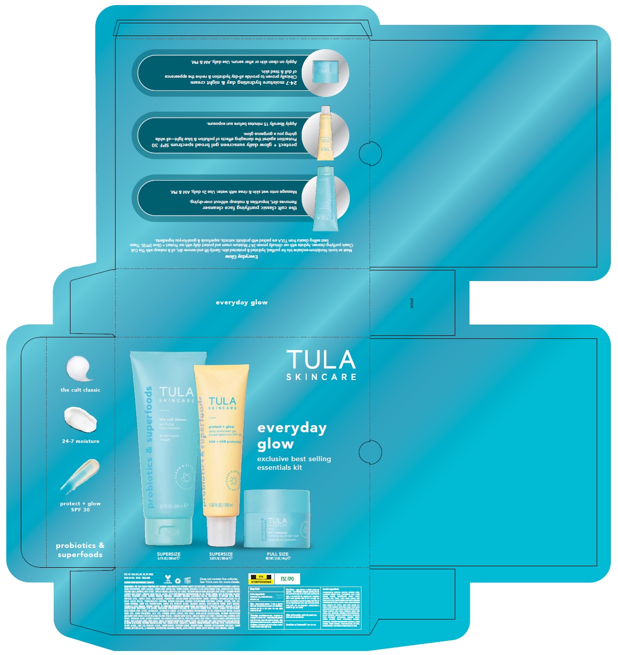 TULA Everyday Glow-Sunscreen Kit