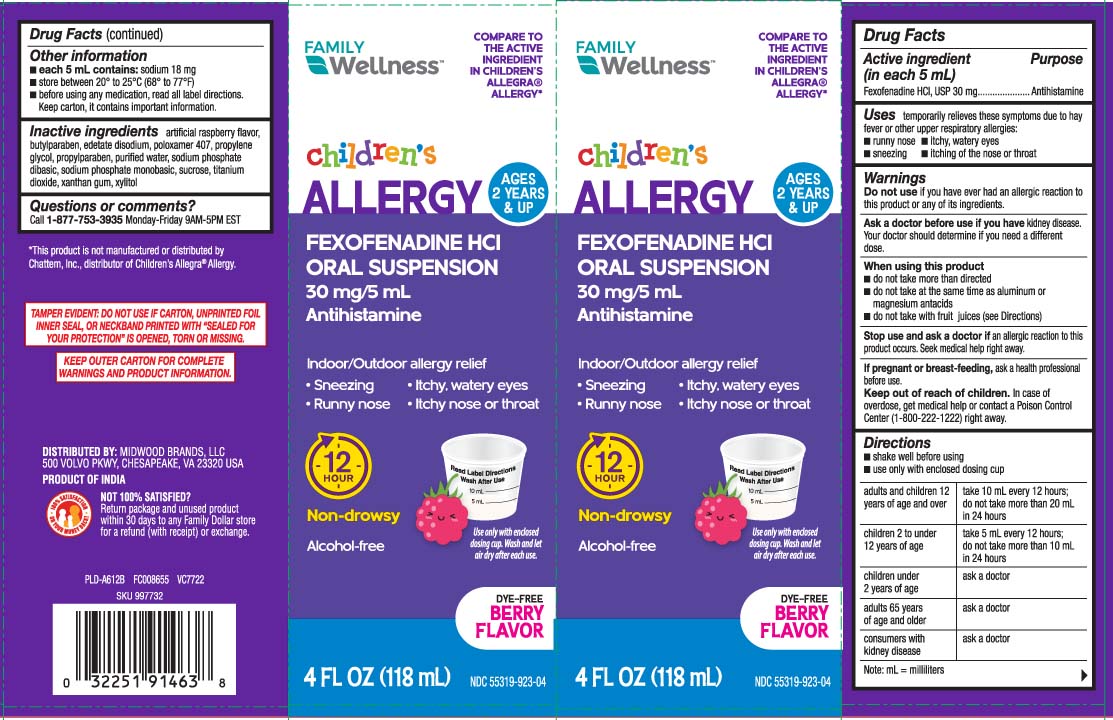 Fexofenadine HCl, USP 30 mg