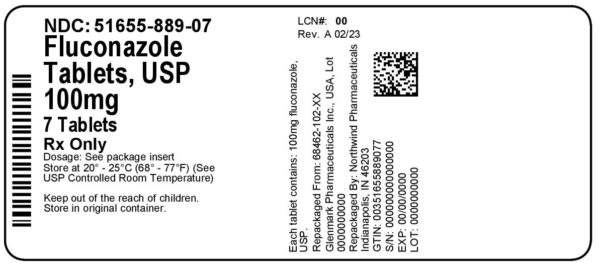 Fluconazole by Northwind Pharmaceuticals, LLC FLUCONAZOLE tablet