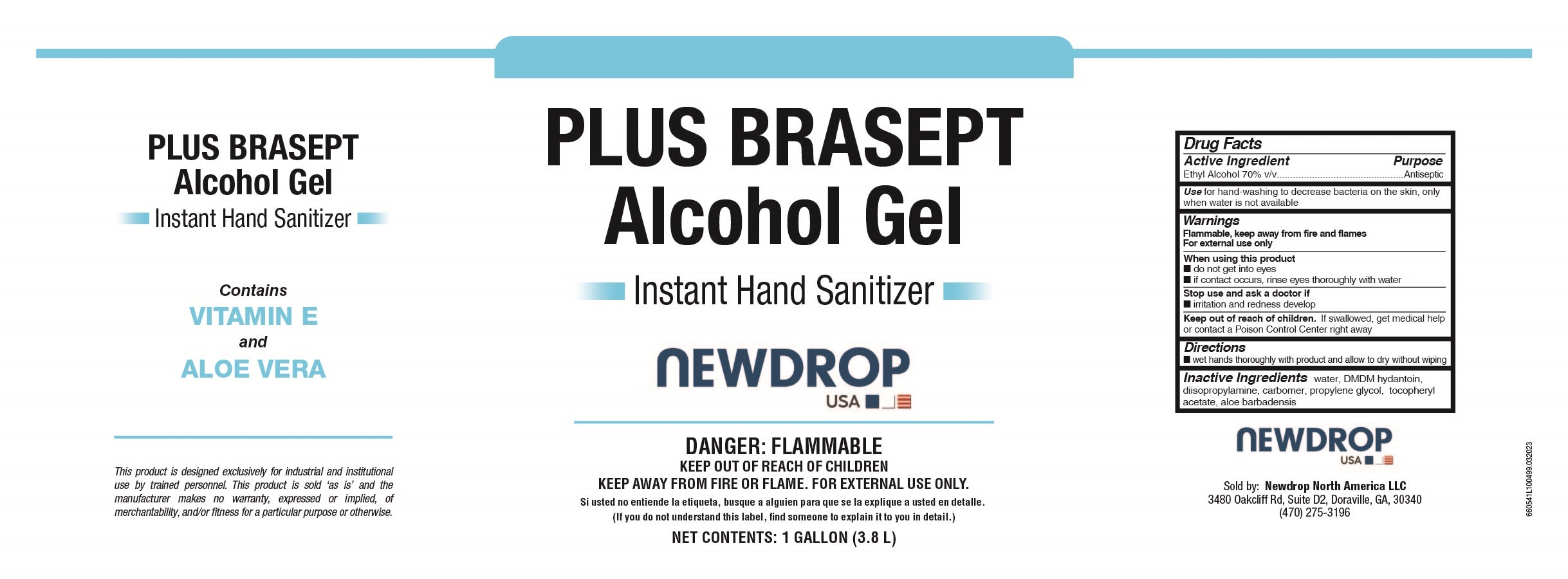 Plus Bracept Alcohol Gel