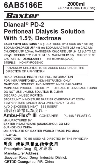 Dianeal Representative Container Label