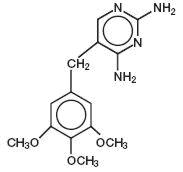 Trimethoprim Chemical Structure