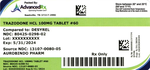 Trazodone HCl 100mg #60