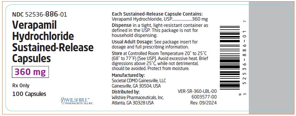 PRINCIPAL DISPLAY PANEL - 360 mg Capsule Bottle Label