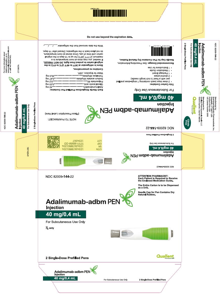 PRINCIPAL DISPLAY PANEL - Kit Carton - NDC: <a href=/NDC/82009-144-22>82009-144-22</a>