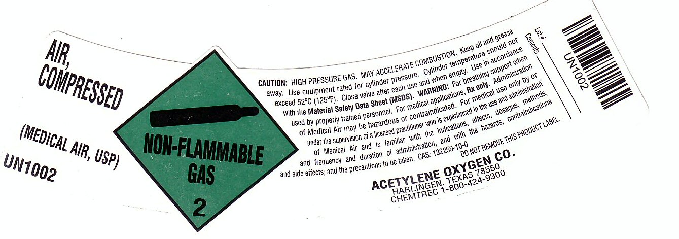 HP AIR LABEL