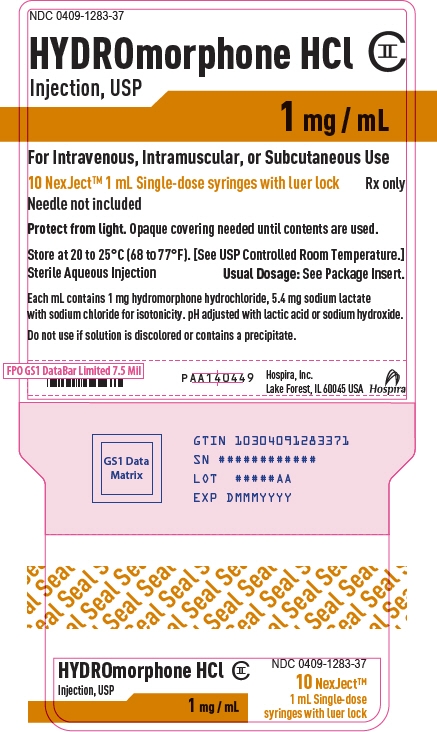 PRINCIPAL DISPLAY PANEL - 1 mg/mL Syringe Cello Pack Label