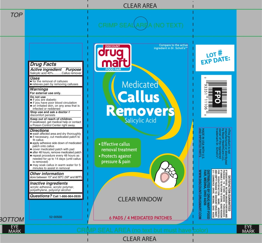 Discount Drug Mart Callus Removers