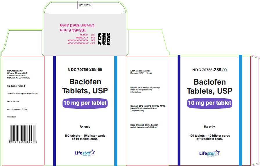 Carton 10 mg- 10 x 10's blister