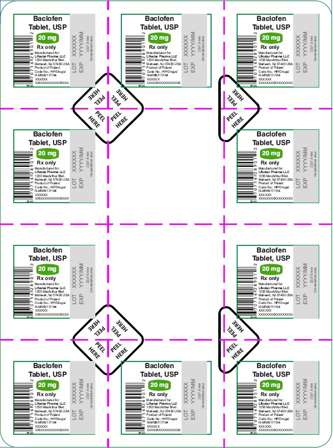 10's blister - 20 mg