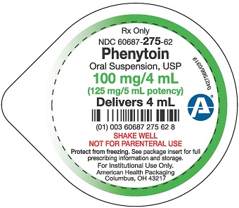 100 mg per 4 mL Phenytoin Oral Solution Lid