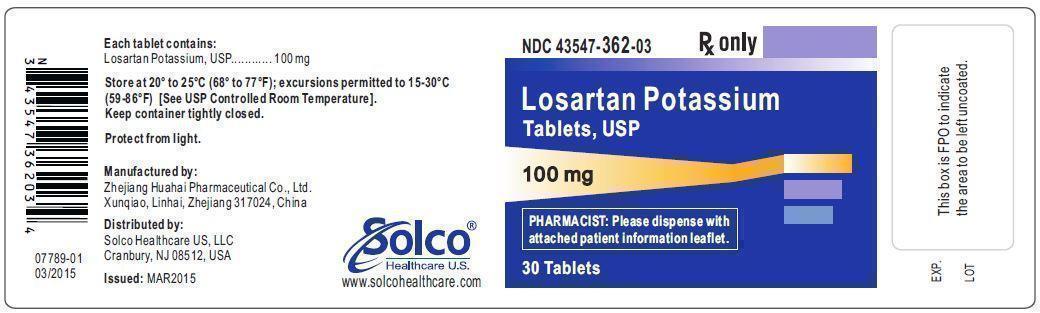 100 mg, 30 Tablets/bottle