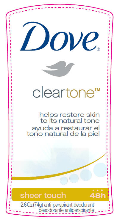 Dove Cleartone Sheer Touch 48 PDP front