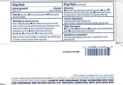 MGAcneTreatment-118-1 Label