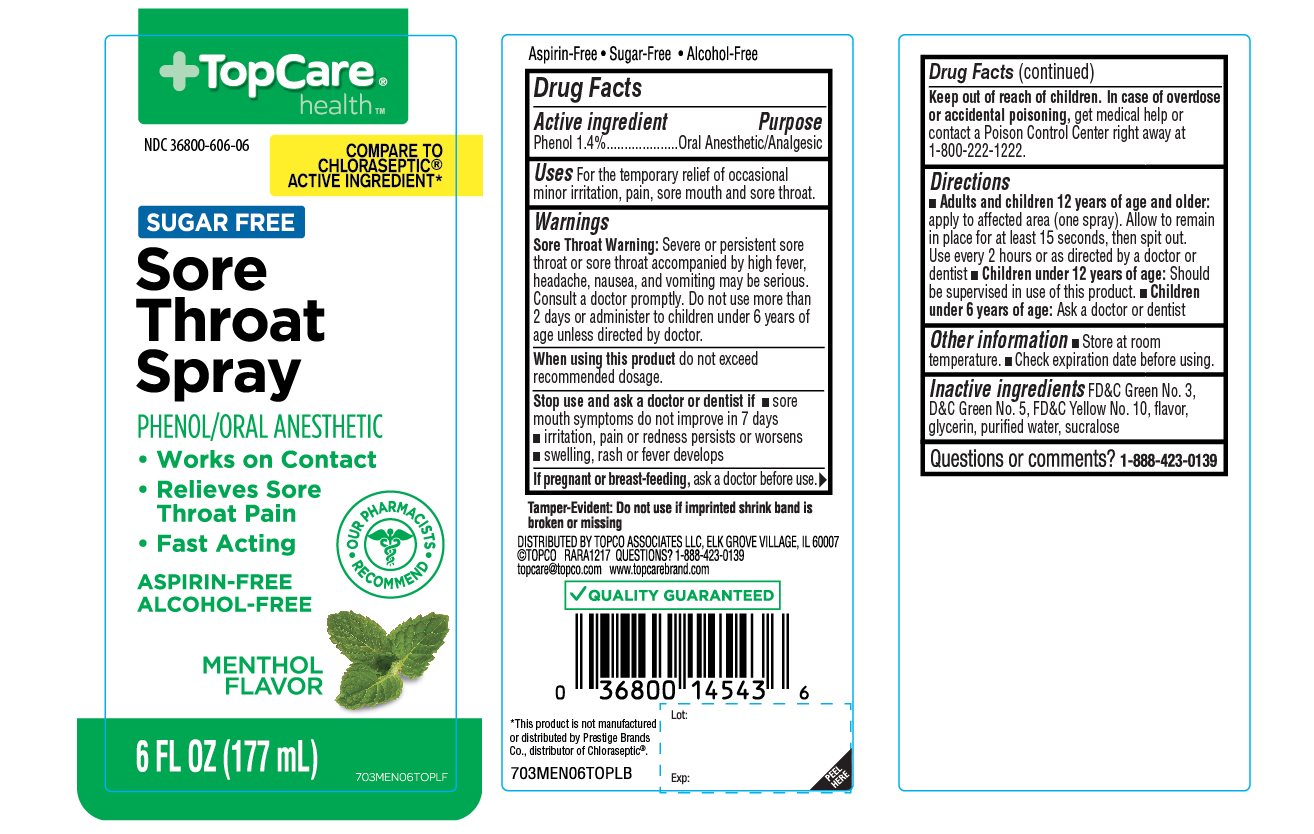 TopCare Sore Throat Spray Menthol Flavor