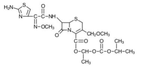 cefpodoxime-structure