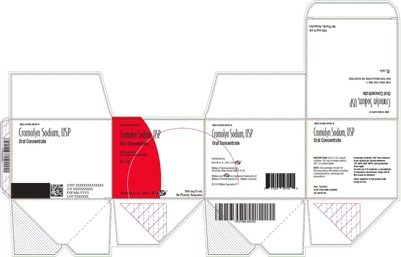 Cromolyn Sodium, USP Oral Concentrate Carton Label