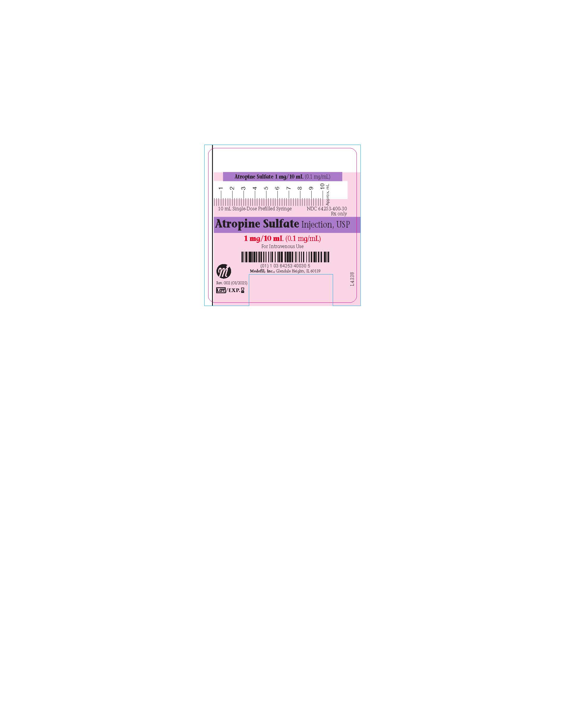 Syringe Label