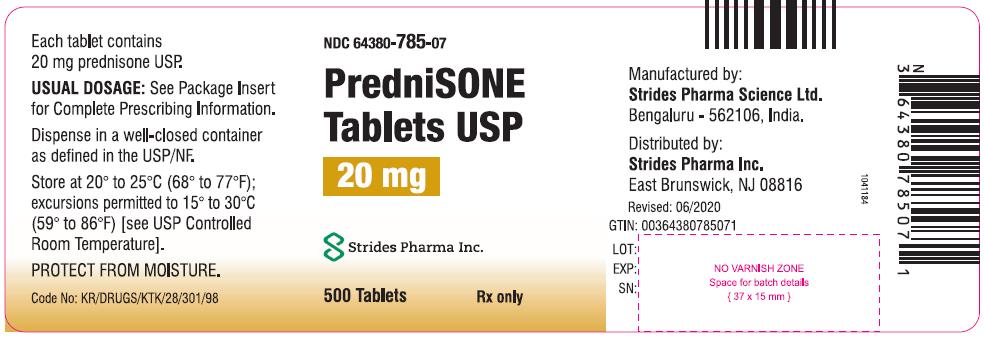 500s Container Label