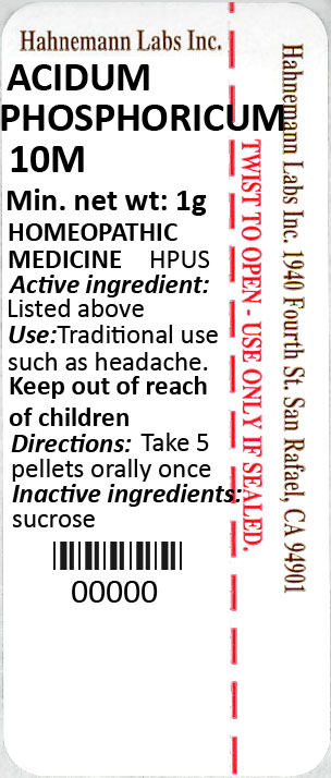 Acidum Phosphoricum 10M  1g