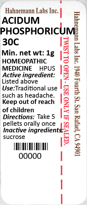 Acidum Phosphoricum 30C 1g