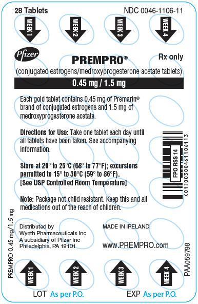 Principal Display Panel - 0.3 mg / 1.5 mg Blister Card