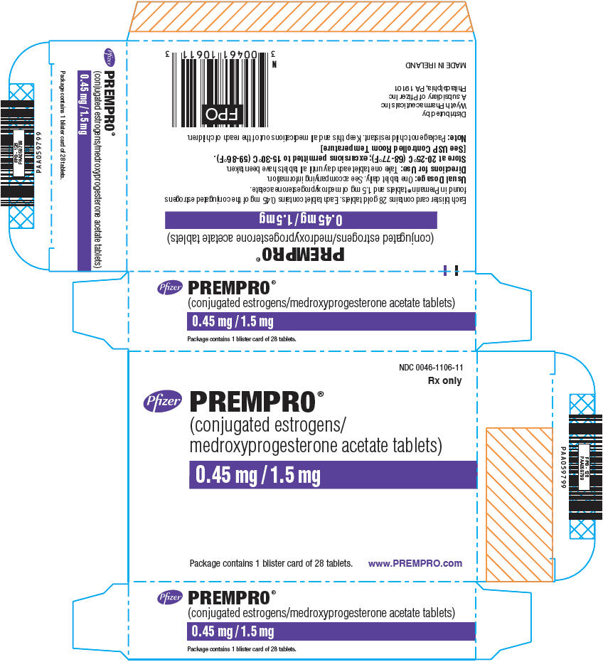 Principal Display Panel - 0.3 mg / 1.5 mg Blister Card Carton