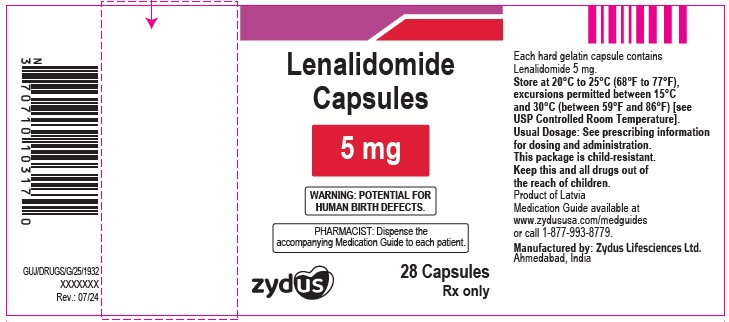 5 mg label