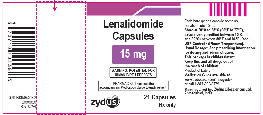 15 mg label