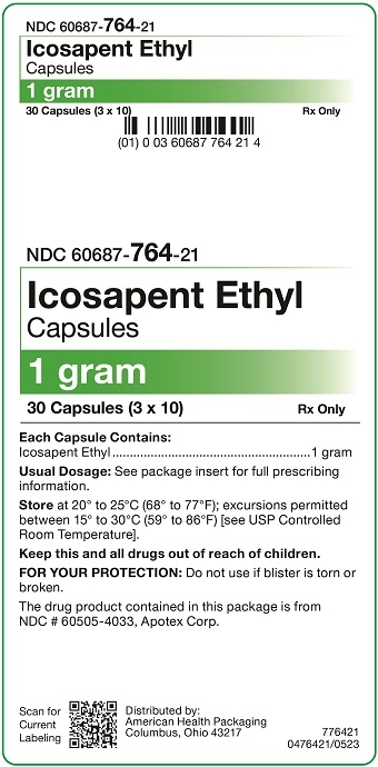 1 g Icosapent Ethyl Capsules Carton