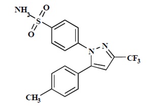 celecoxib-structure