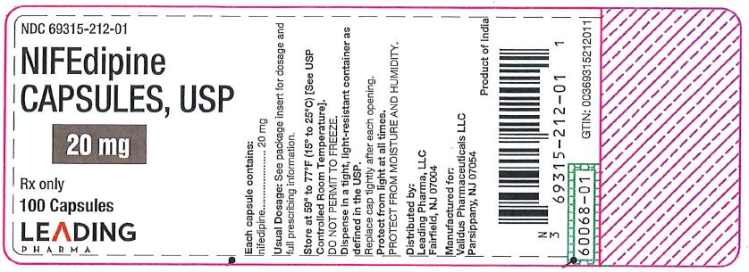 20 mg 100 Count Label