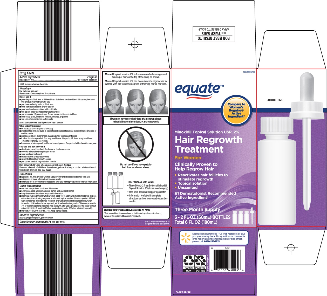 Hair Regrowth Treatment Carton