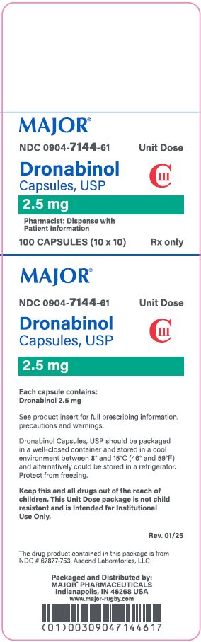 2.5mg carton label