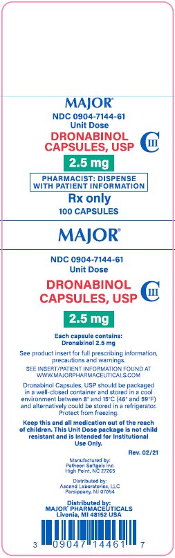 2.5mg carton label