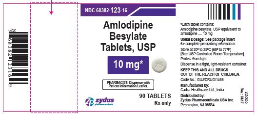 Amlodipine Besylate Tablets USP, 10 mg