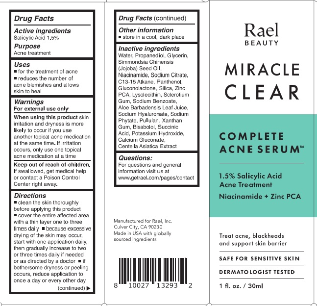 Rael Acne Serum Artwork