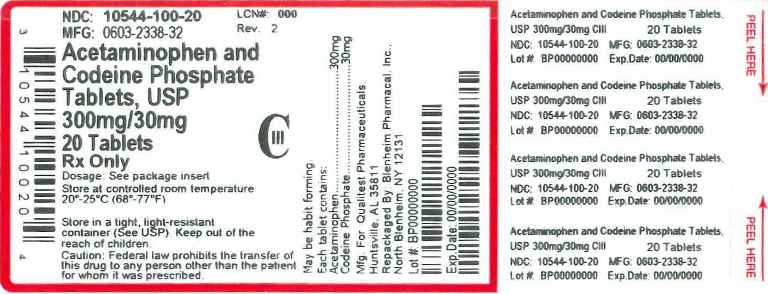 Package/Label Display Panel - 300mg/ 30mg 20s