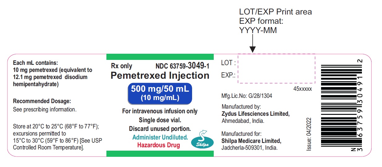 Vial label