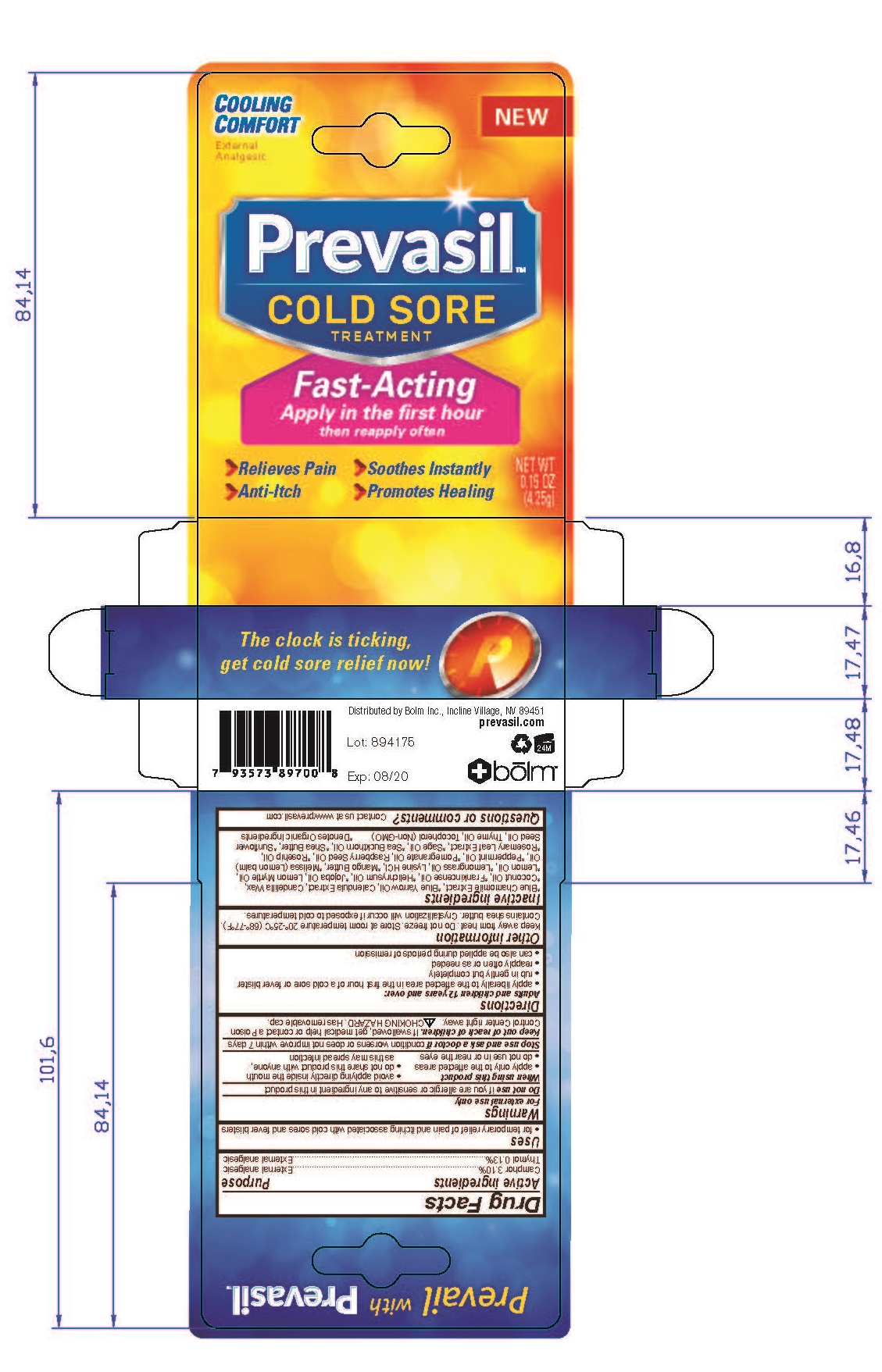 product label